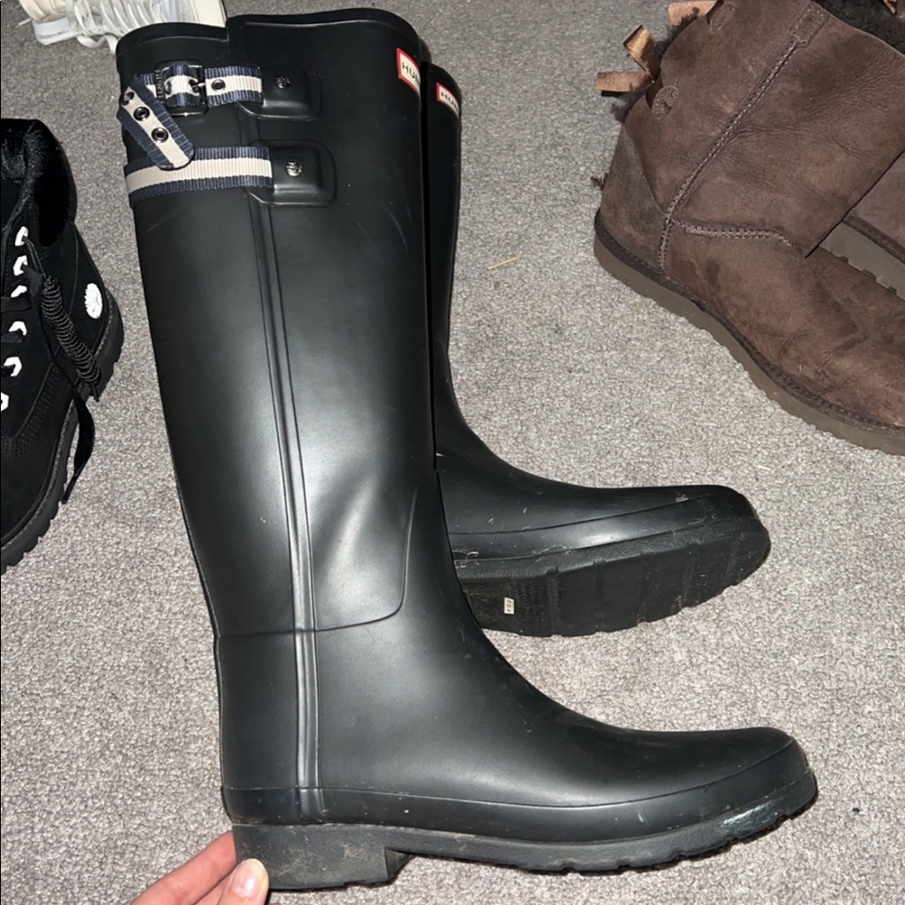 Hunter rain boots